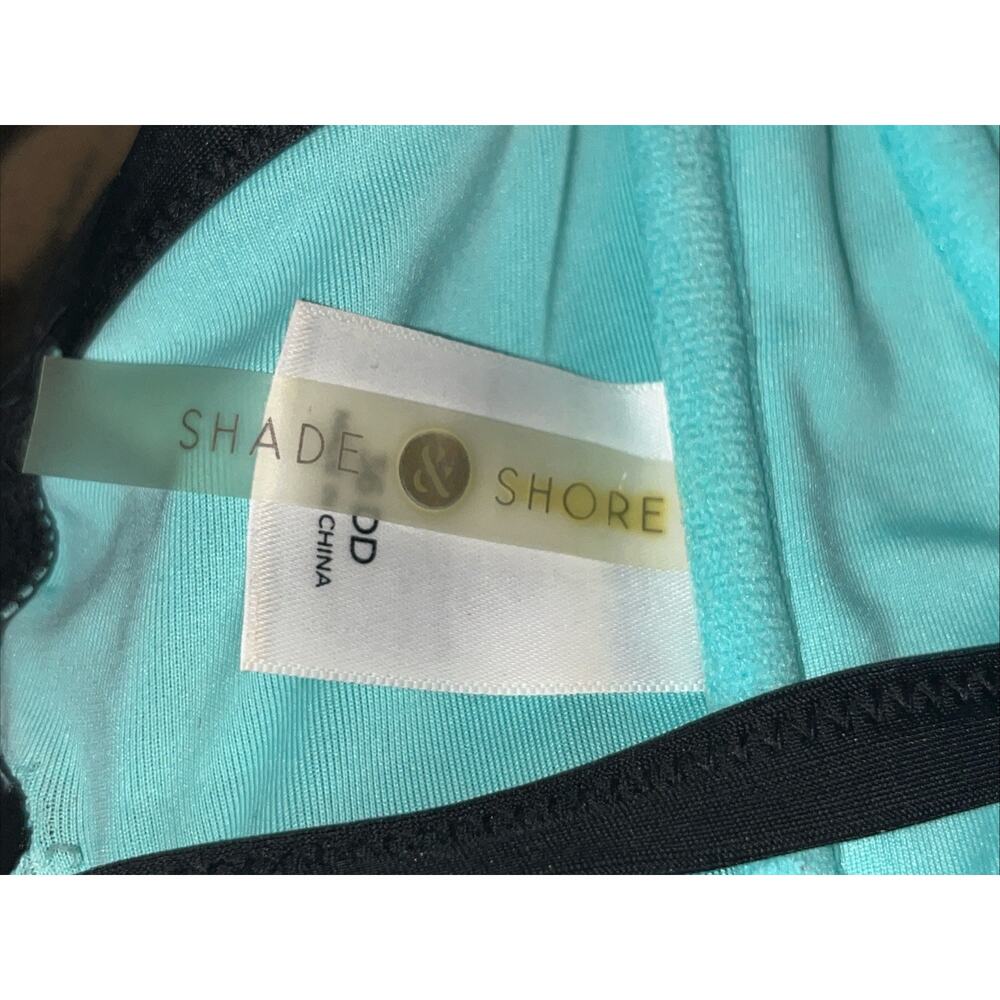 Shade & Shore WOMEN'S BLACK WITH AZTEC PRINT PADDED CUPS Bikini Bra Top 36DD - Picture 8 of 10